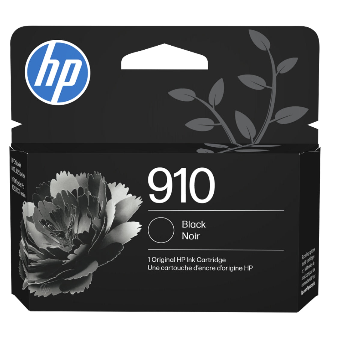 New, Pre-Owned - HP 910 Black (3YL61AN) Standard Yield Ink Cartridge