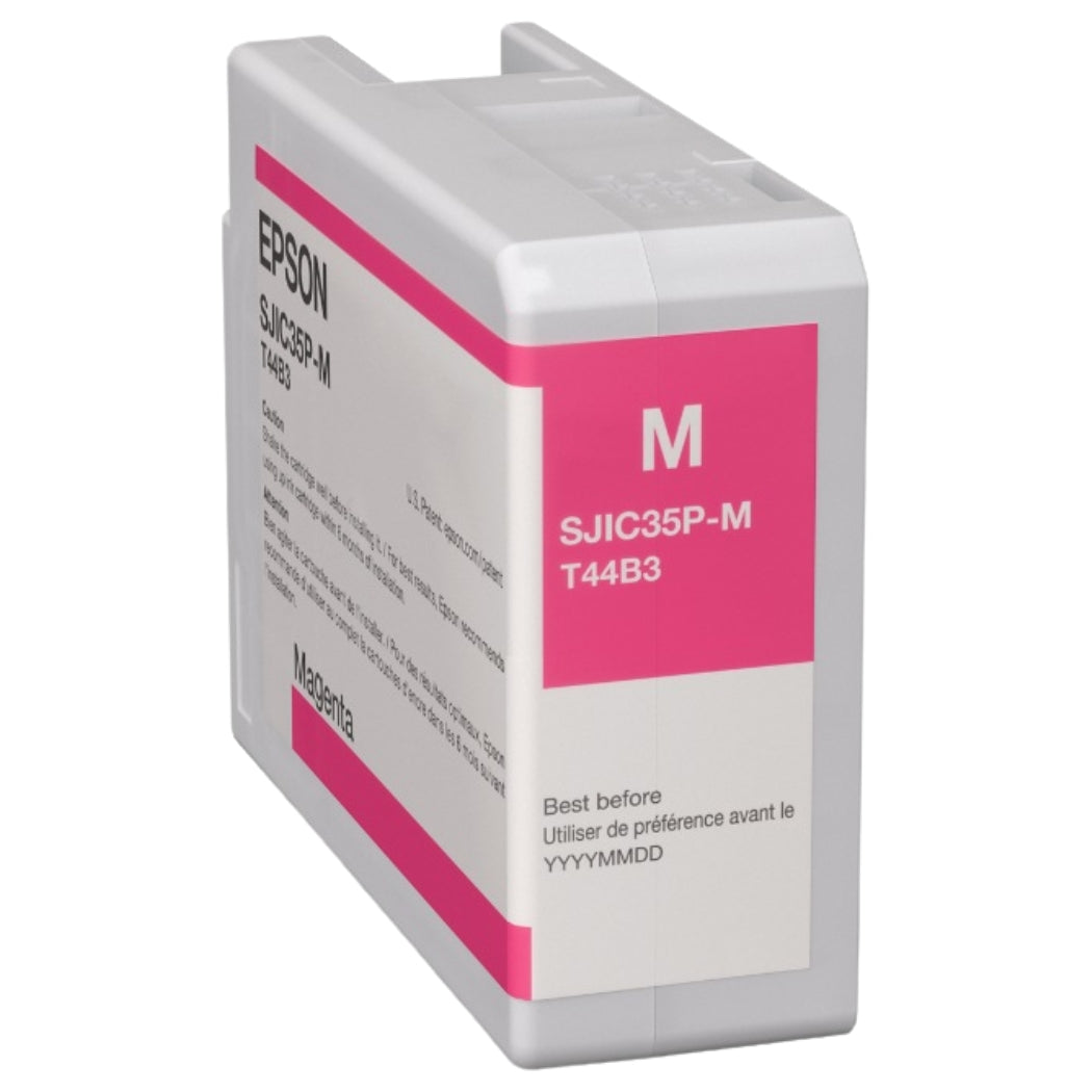New, Pre-Owned - Epson SJIC35P-M High-Yield Magenta Ink Cartridge, T44B3