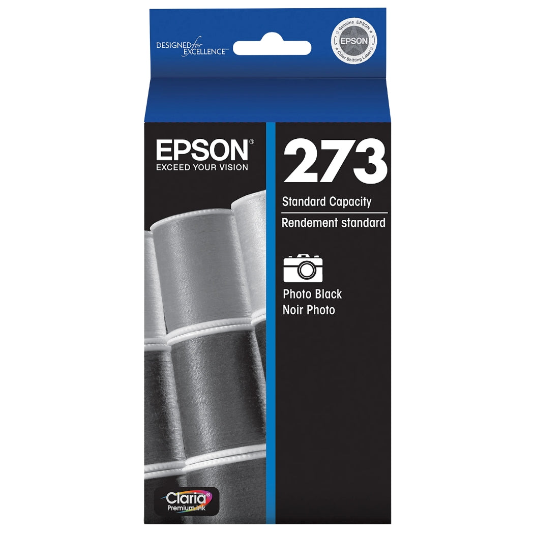 New, Pre-Owned - Epson 273 Photo Black Ink Cartridge