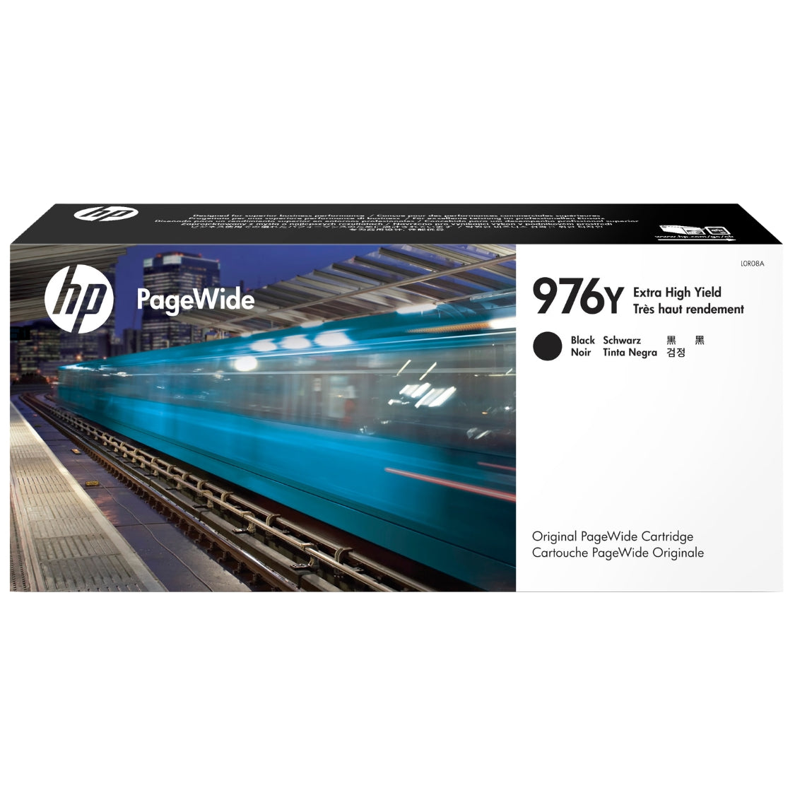 New, Pre-Owned - HP 976Y Extra High Yield Black Ink Cartridge, L0R08A