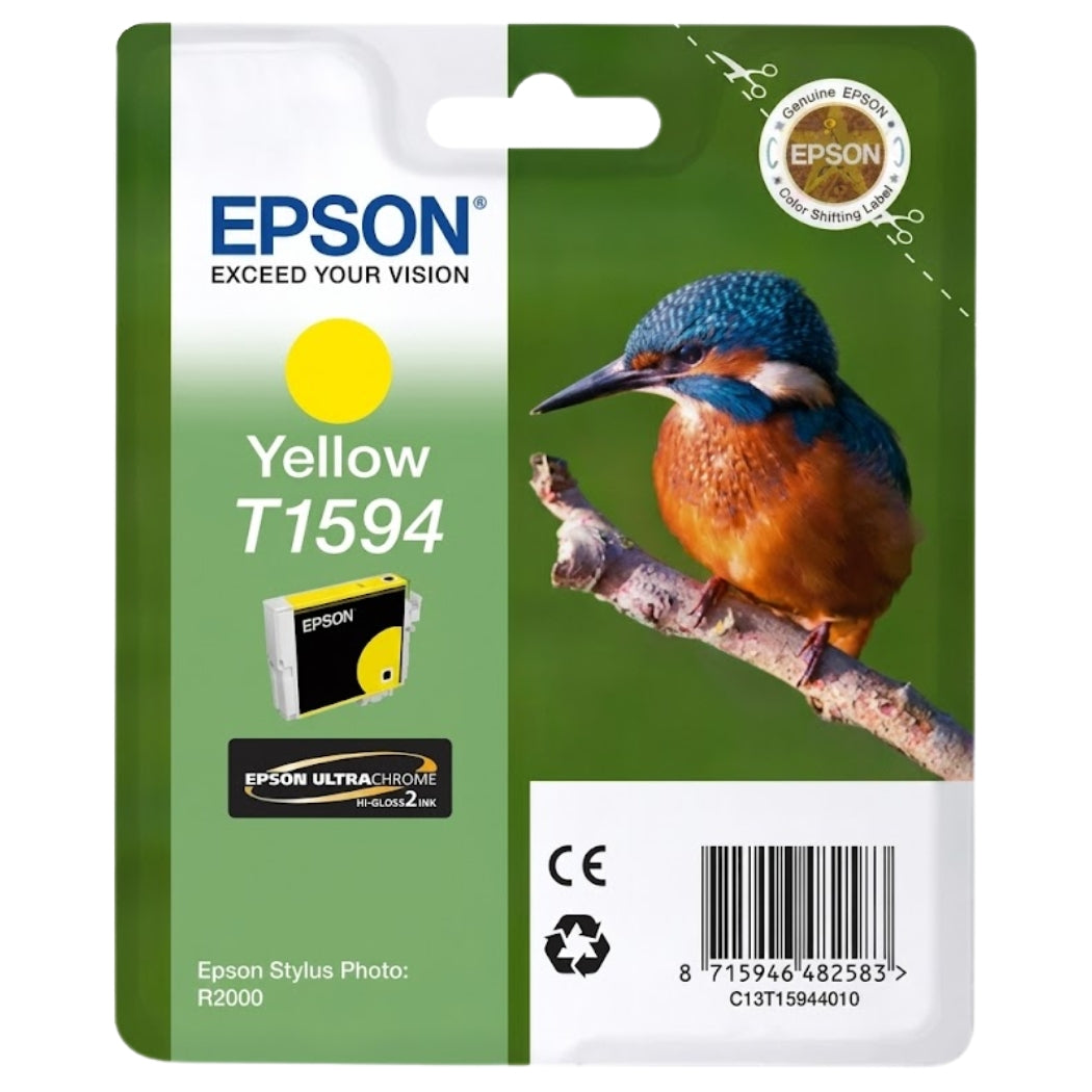 New, Pre-Owned - Epson T1594 Yellow Ink Cartridge