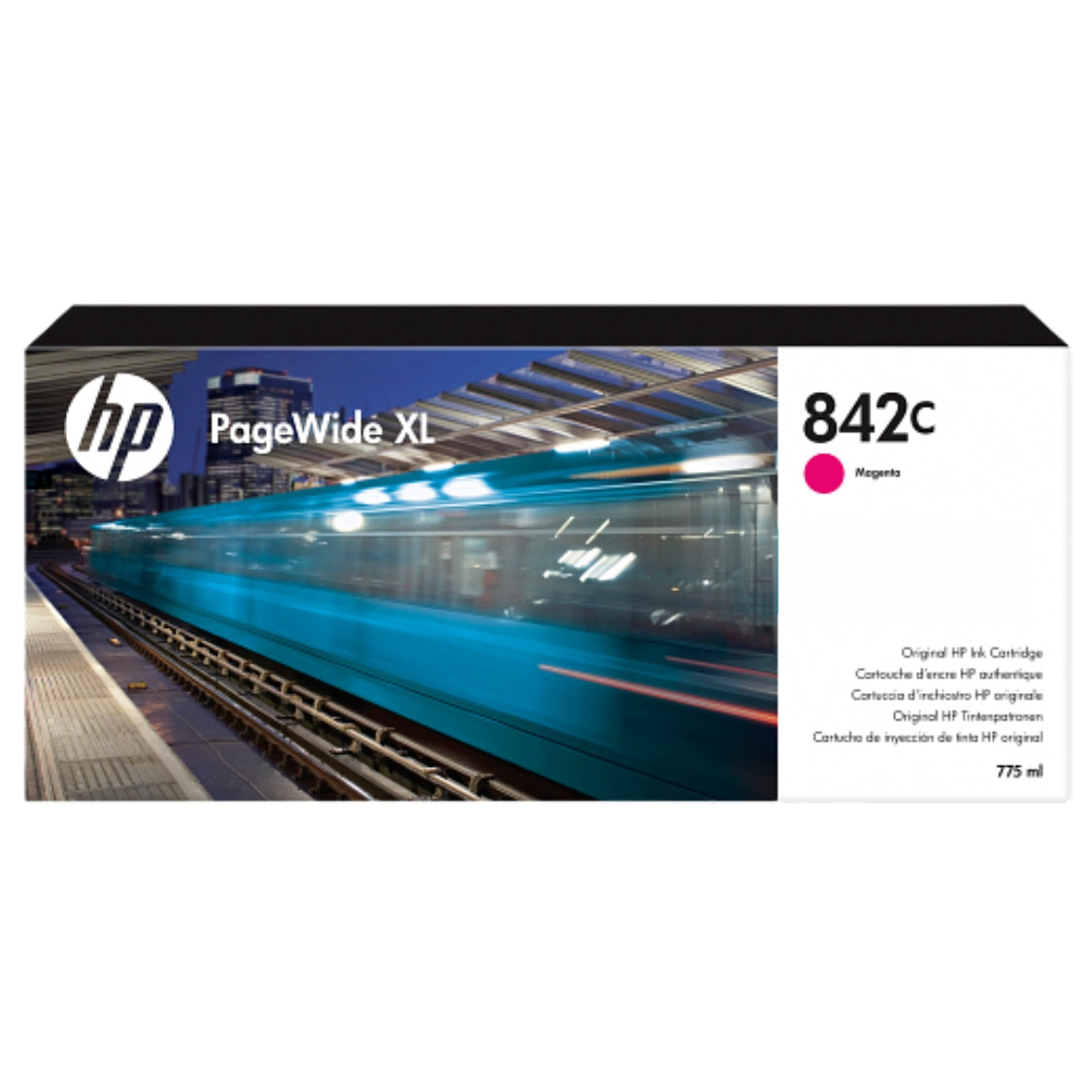New, Pre-Owned - HP 842C 775-ml Magenta PageWide Ink Cartridge