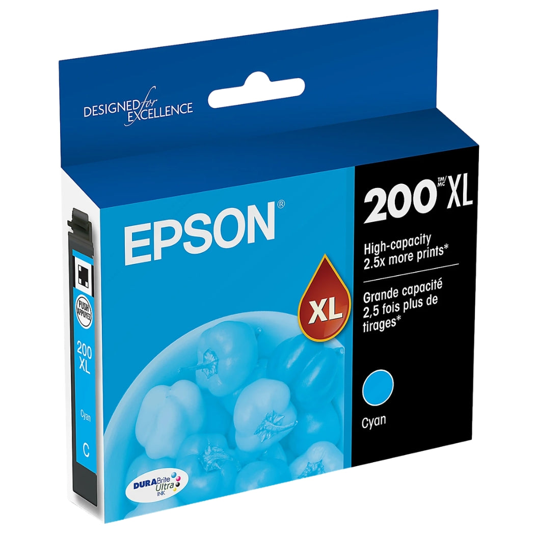 New, Pre-Owned - Epson 200XL Cyan Ink Cartridge