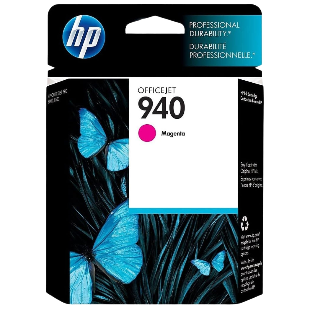 New, Pre-Owned - HP 940 (C4904AN) Magenta Ink Cartridge