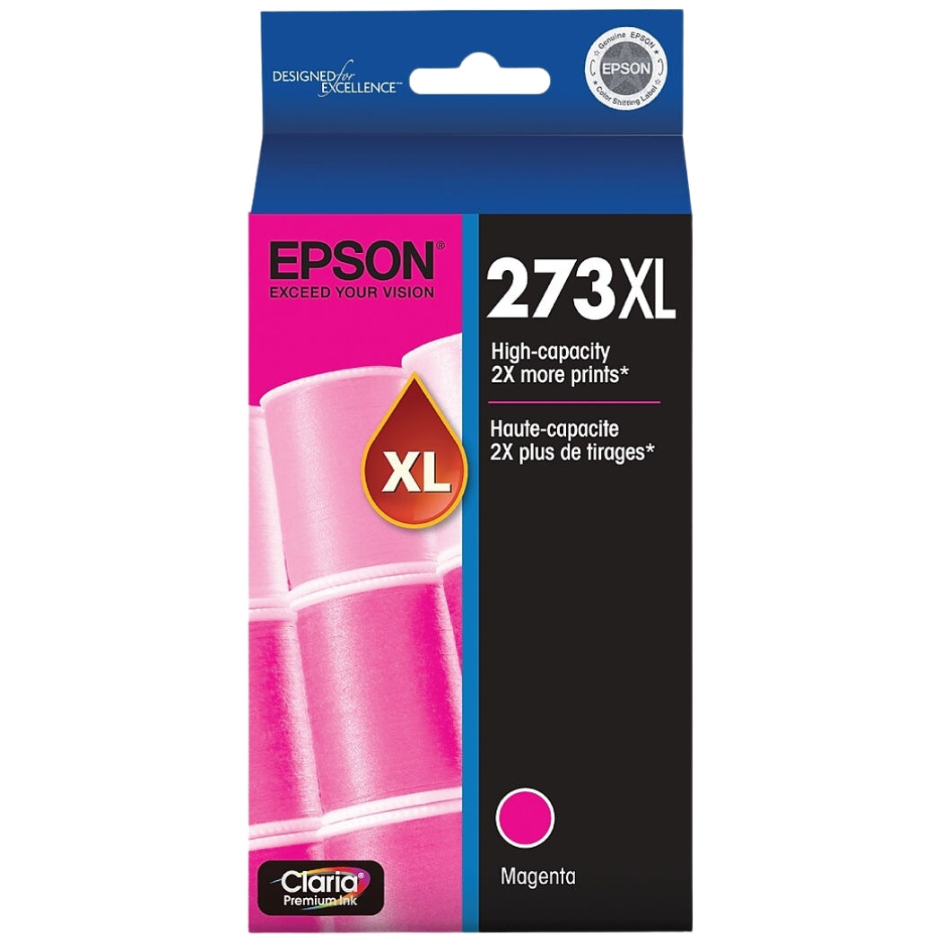 New, Pre-Owned - Epson 273Xl Magenta Ink Cartridge