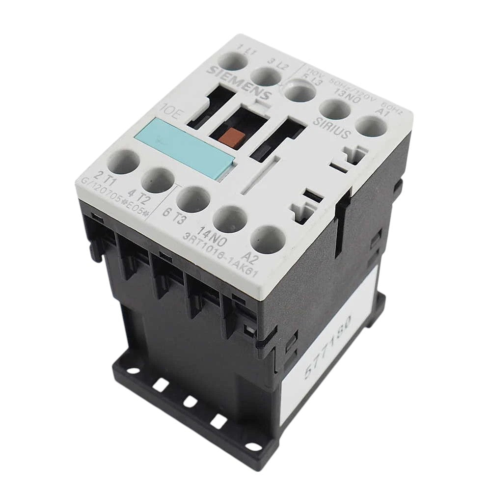 3RT1016-1AK61 Contactor 120V coil 9A replace Siemens Contactor AC