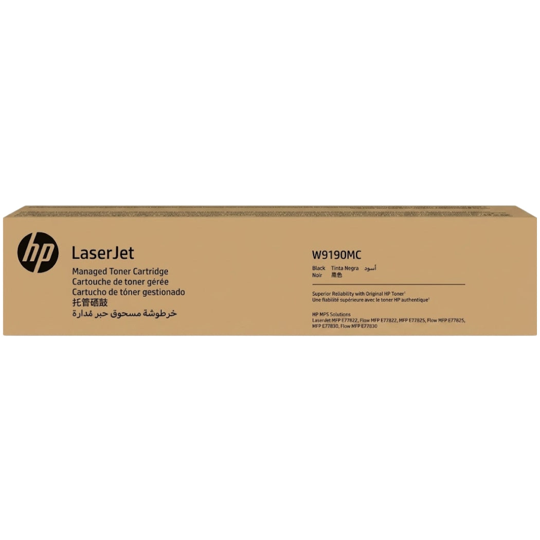 New, Pre-Owned - HP W9190 High Yield Black Toner Cartridge, W9190MC