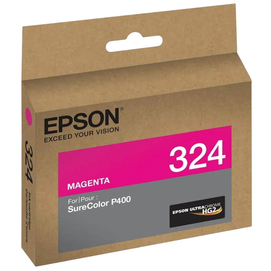 New, Pre-Owned - Epson 324 Standard-Yield Magenta UltraChrome HG2 Ink Cartridge, T324320