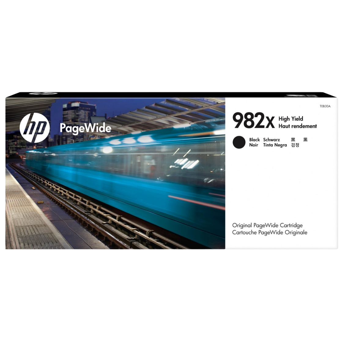 New, Pre-Owned - HP 982X High Yield Black Ink Cartridge, T0B30A