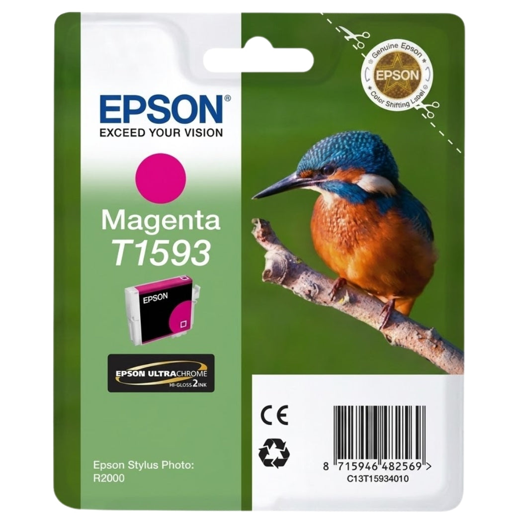 New, Pre-Owned - Epson T1593 Magenta Ink Cartridge