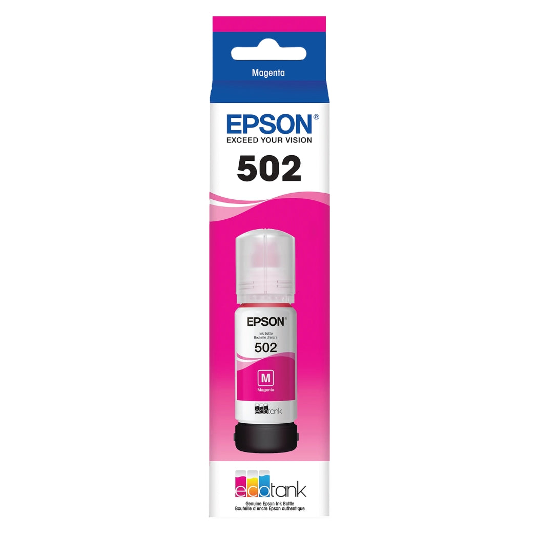 New, Pre-Owned - Epson T502 Magenta Standard Yield Ink Cartridge (T502320-S)