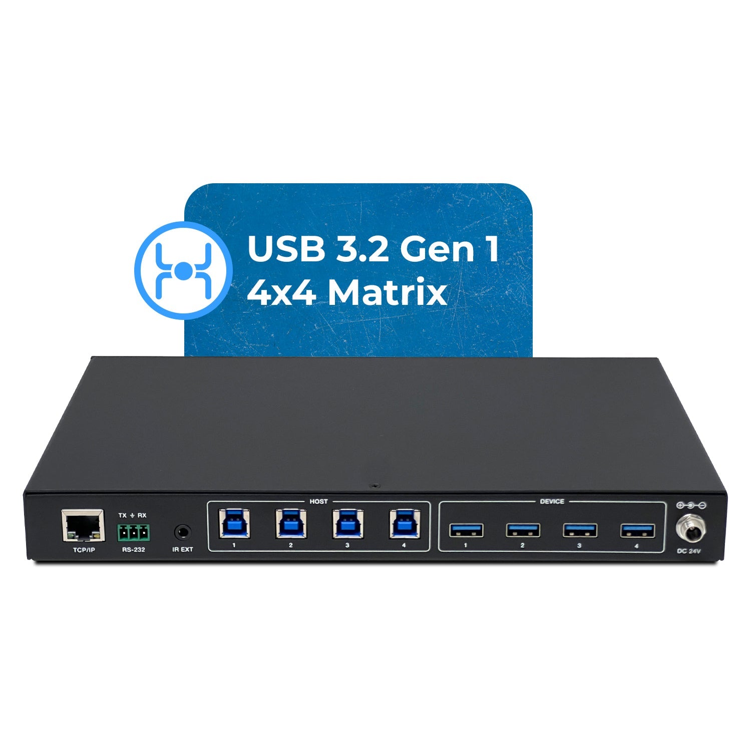 USB 3.2 4x4 Matrix-UKM-404