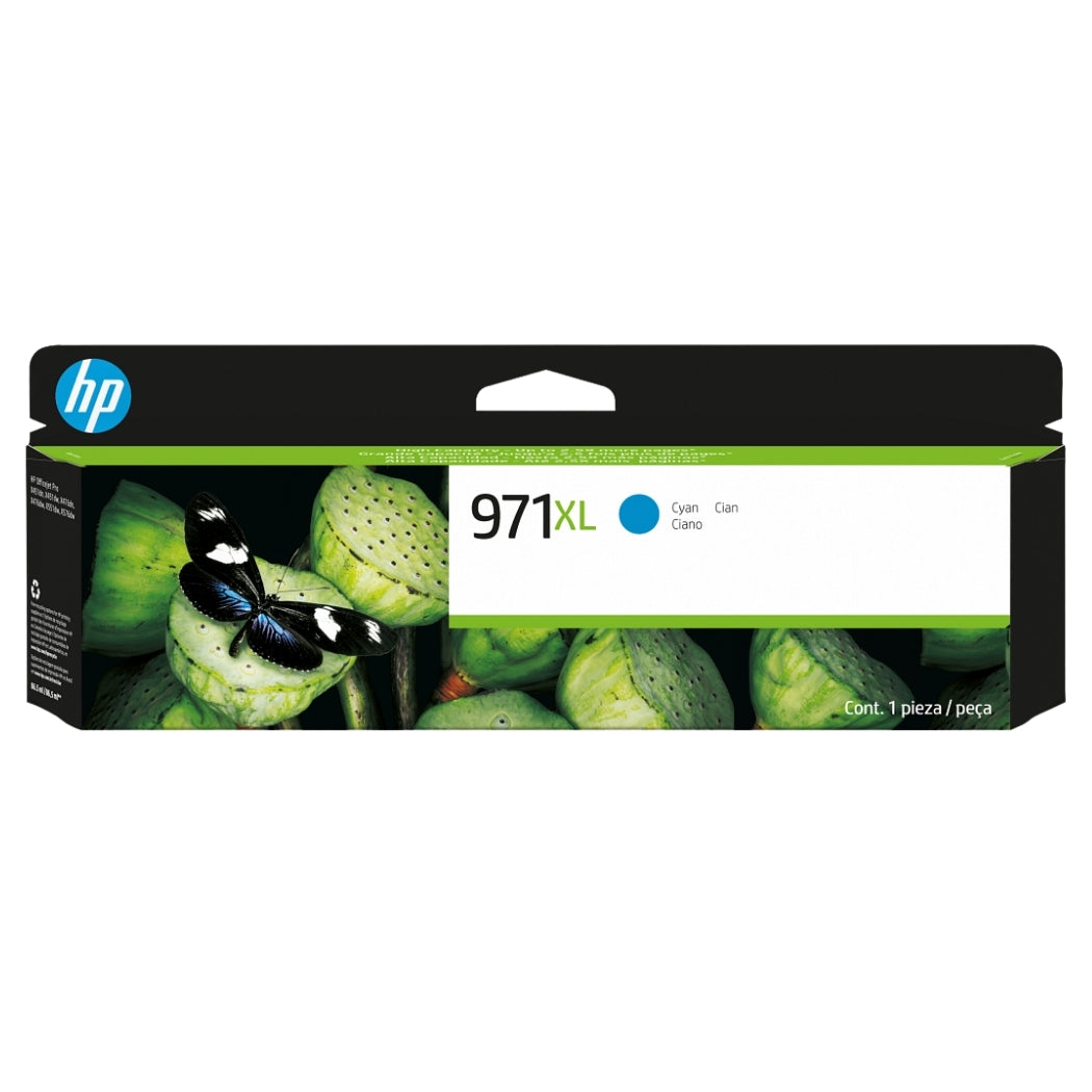 New, Pre-Owned - HP 971XL (CN626AM) Cyan High-Yield Ink Cartridge
