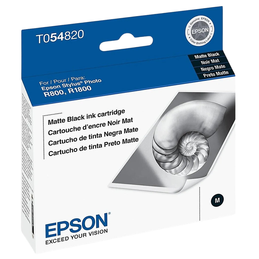 New, Pre-Owned - OEM Epson 54 (T0548) Matte Black Ink Cartridge