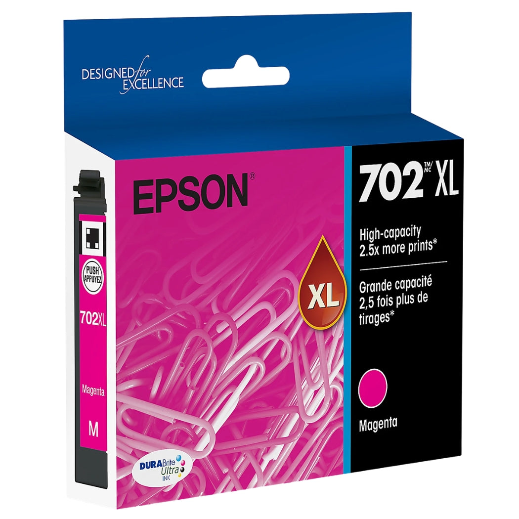 New, Pre-Owned - Epson T702XL Magenta High Yield ( T702XL320-S) Ink Cartridge