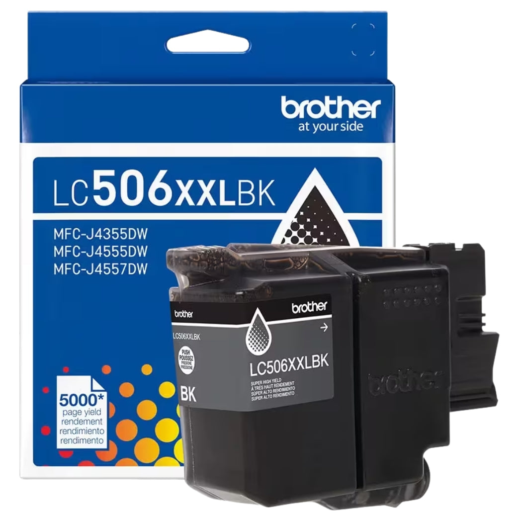 New, Pre-Owned - Brother LC506XXL Extra High Yield Black Ink Cartridge