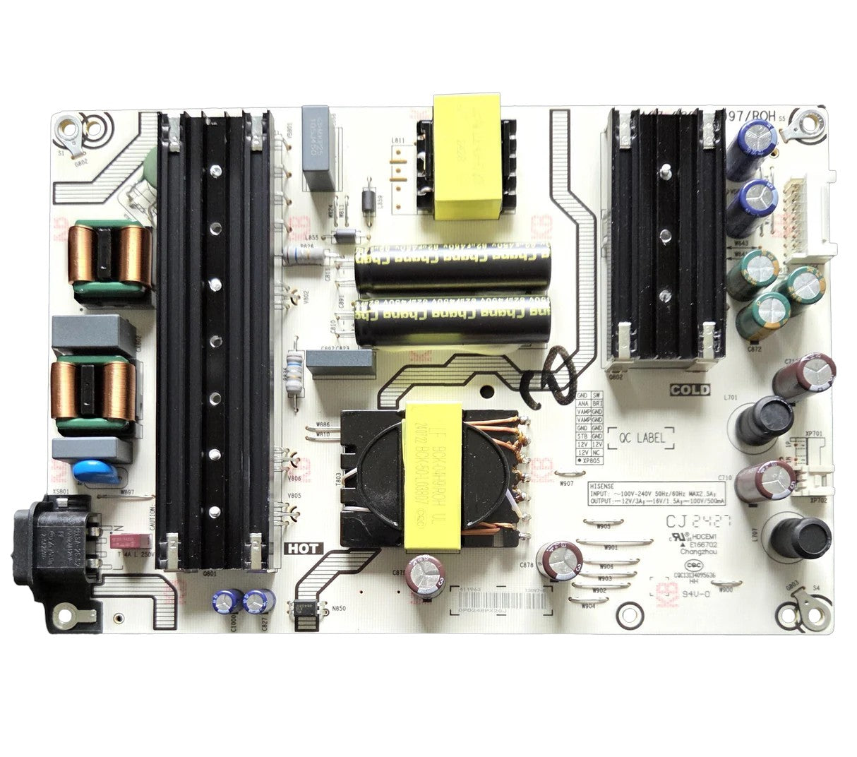 Hisense 411963 Power Supply, RSAG7.820.13097/ROH, 65R6E4