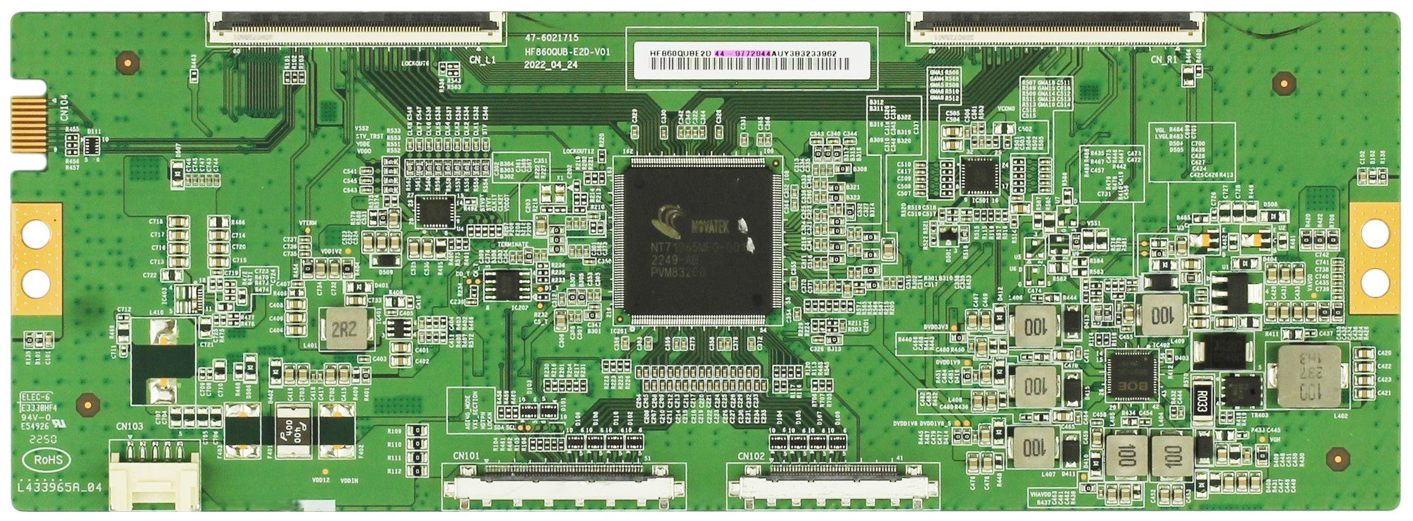 LG 44-9772044 T-Con Board