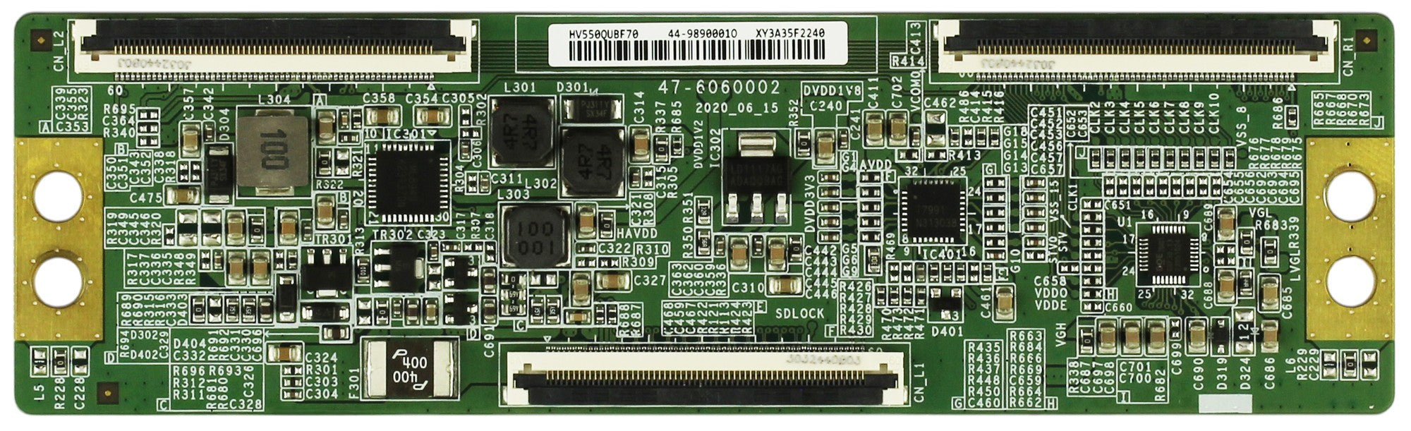 Vizio HV550QUBF70 44-9890001 T-Con Board