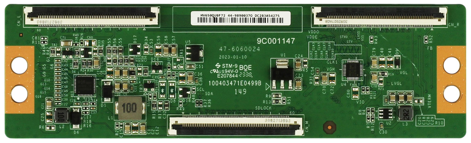 HV650QUBF72 Philips 44-9890037 T-Con Board