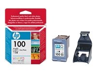 New, Pre-Owned - HP 100 (C9368AN) Photo Gray Ink Cartridge