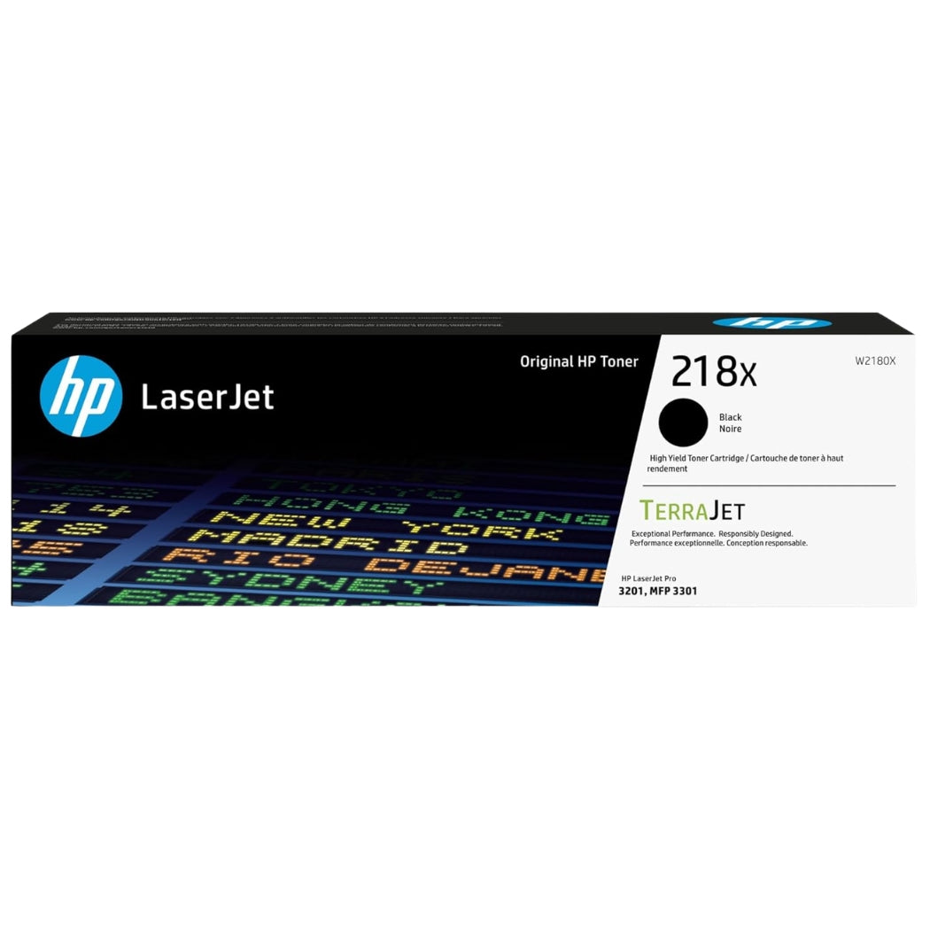 New, Pre-Owned - HP 218X High-Yield Black Toner Cartridge, W2180X