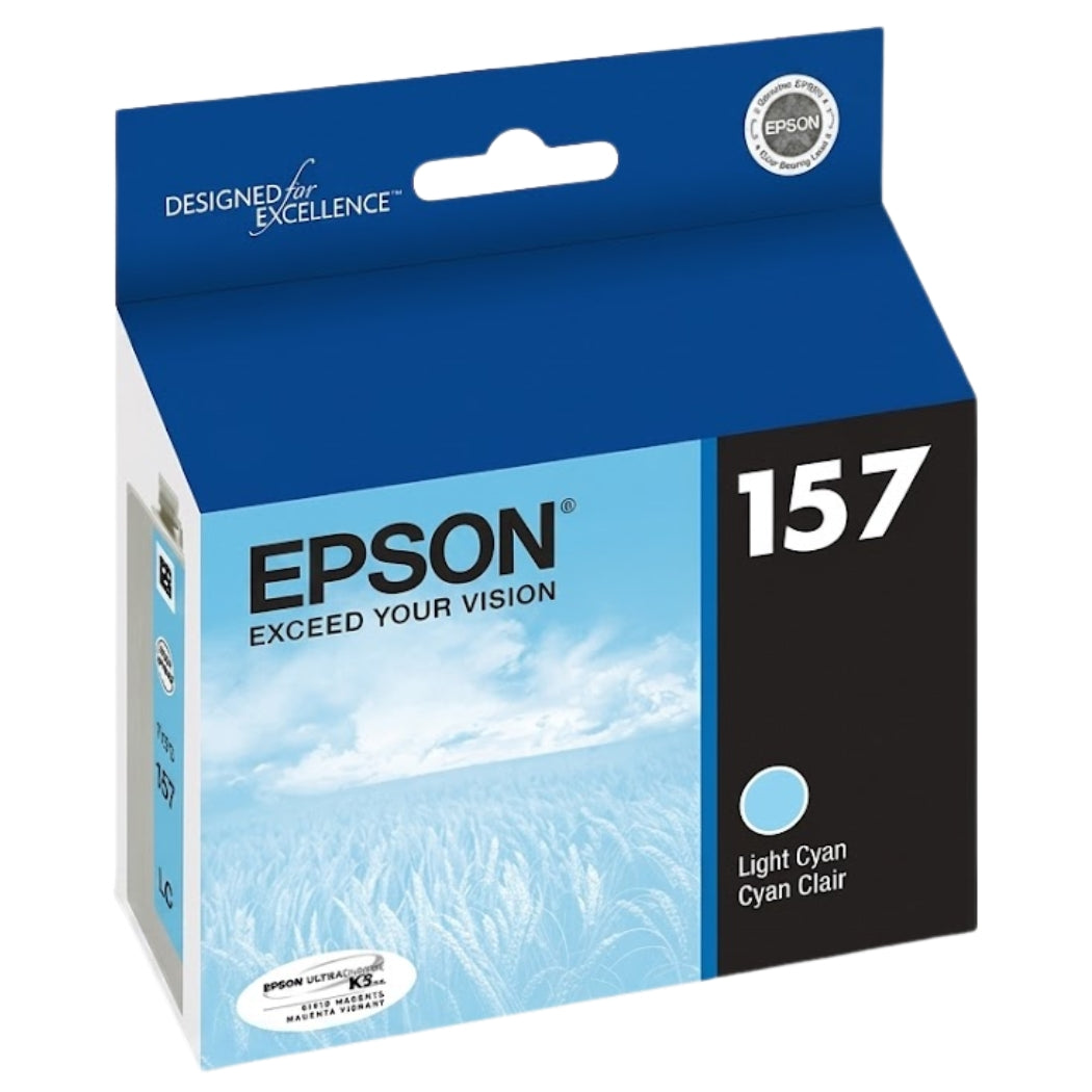 New, Pre-Owned - Epson 157 Light Cyan Ink Cartridge