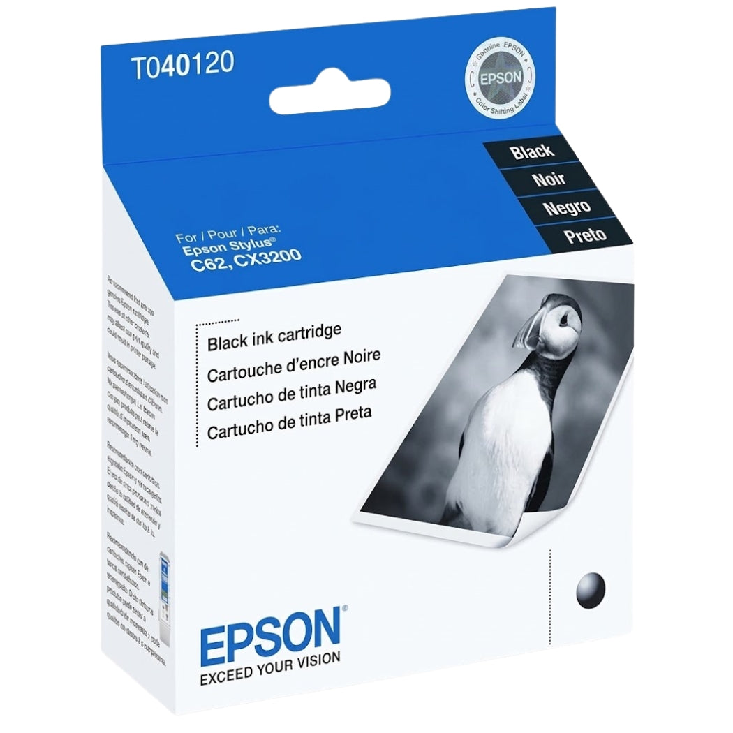 New, Pre-Owned - Epson T040 Black UltraChrome Ink Cartridge, T040120