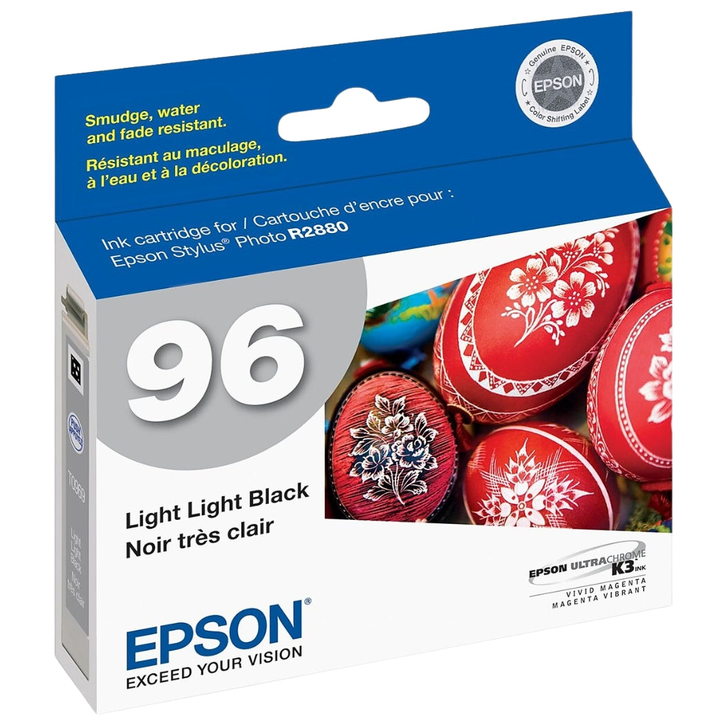 New, Pre-Owned - Epson 96 (T0969) Light Light Black Ink Cartridge