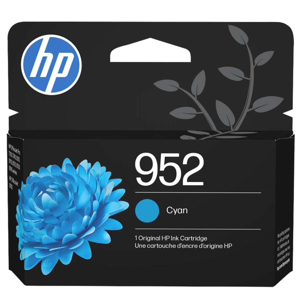 New, Pre-Owned - HP 952 (L0S49AN) Cyan Ink Cartridge