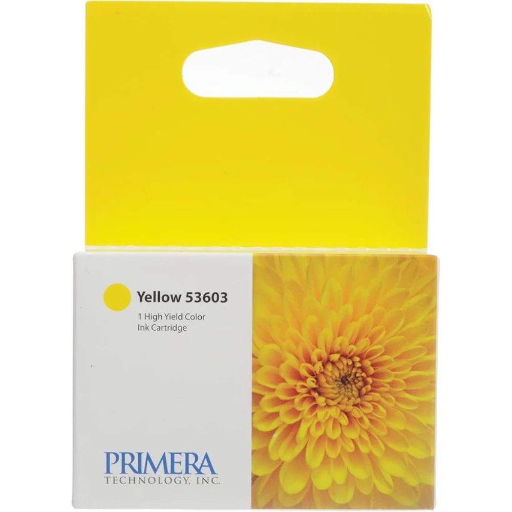 New, Pre-Owned - Primera Bravo 4100 Series High-Yield Yellow Ink Cartridge, 53603