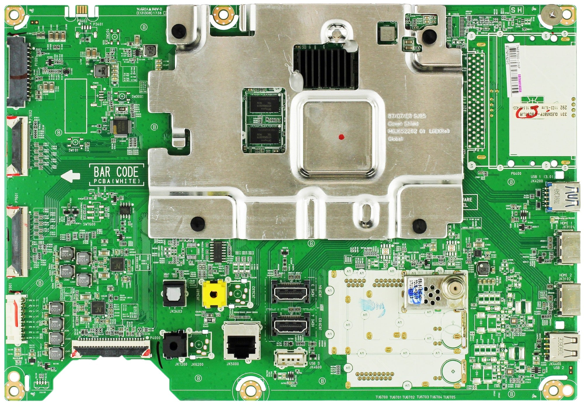 Scheda Madre LG EBT64492804 Per OLED65C7P-U.BUSYLJR - Main Board TV OLED