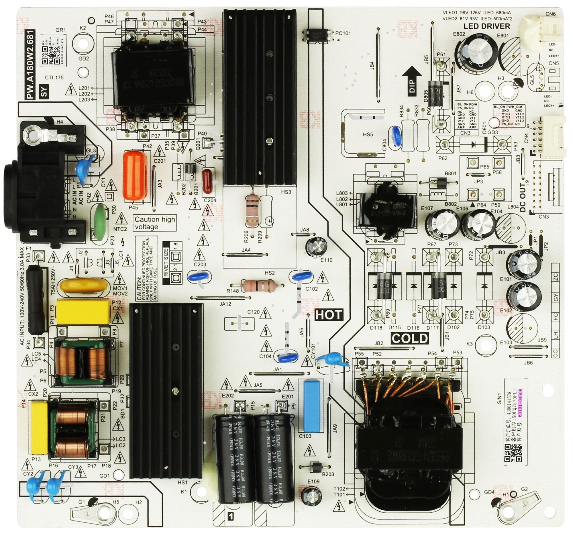 LG 60101-04508 Power Supply Unit