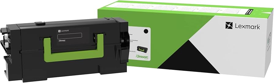 New, Pre-Owned - Lexmark MS725 Ultra High Yield Black Toner Cartridge, 58D1U0E