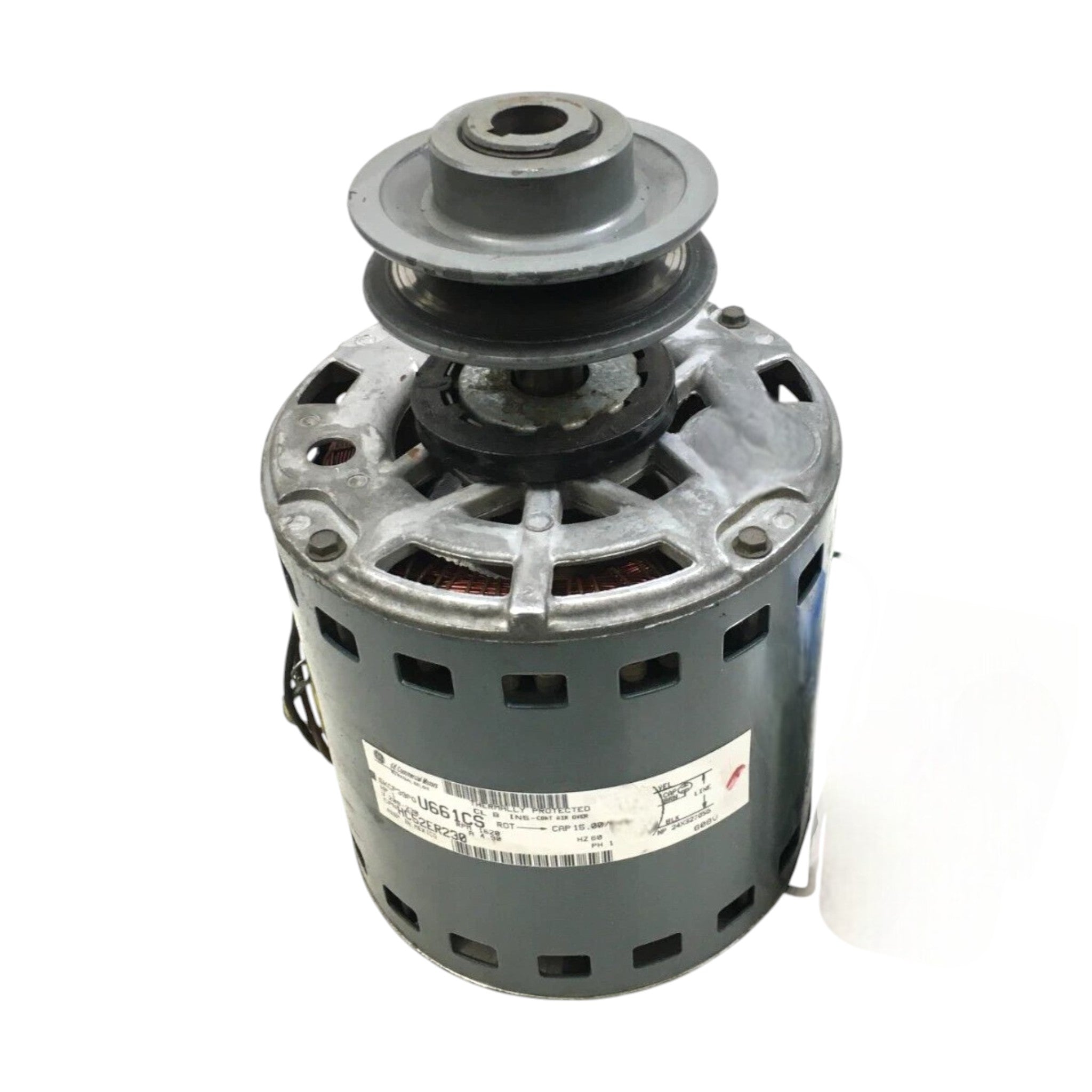 GE 5KCP39PGU661CS Blower Motor HC52ER230 1HP 208/230V 1620 RPM (REFURBISHED)