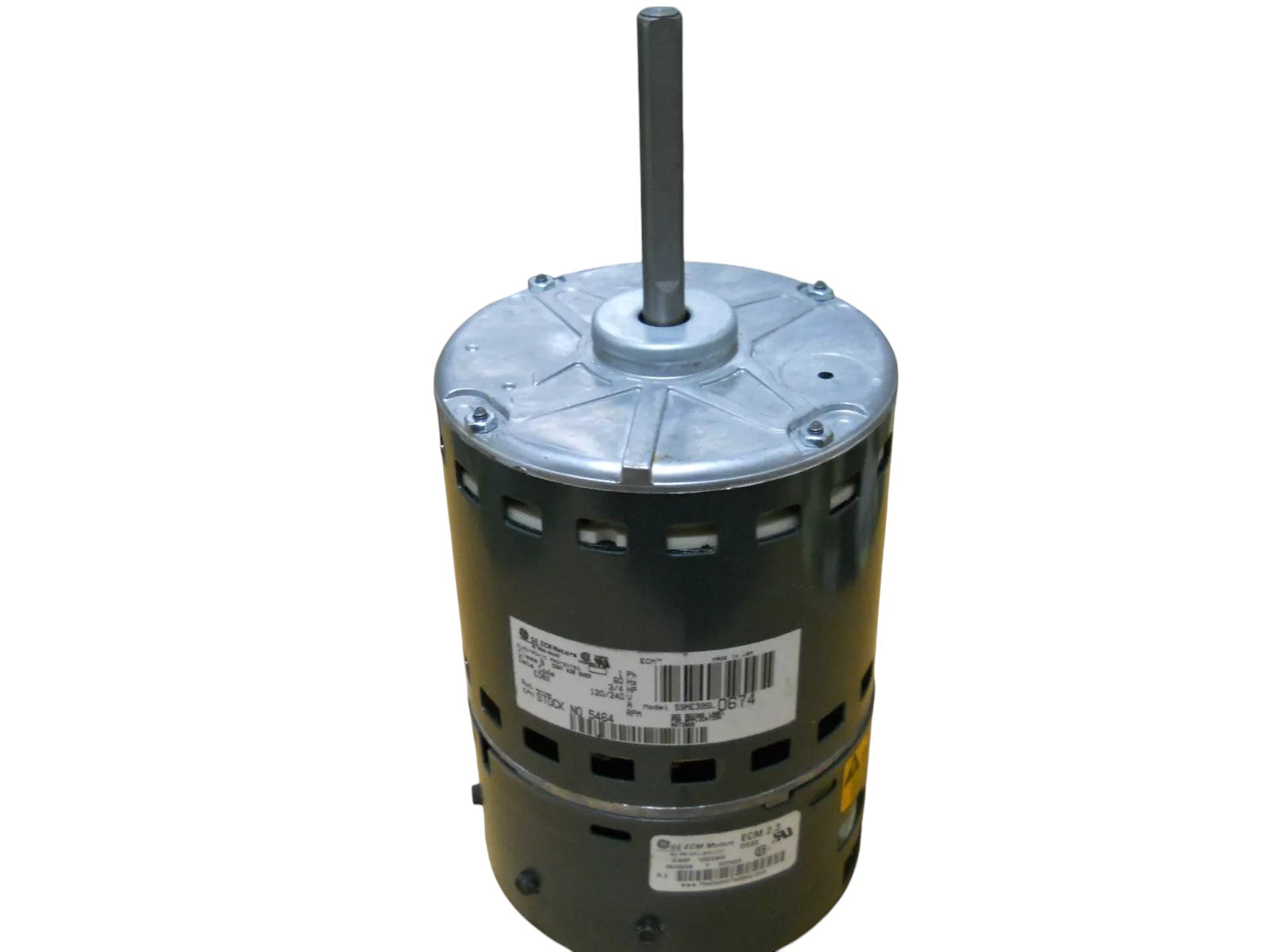 5SME39SL0674 GE ECM 2.3 1PH 60/50Hz 3/4HP 120/240V Blower Motor (Refurbed)