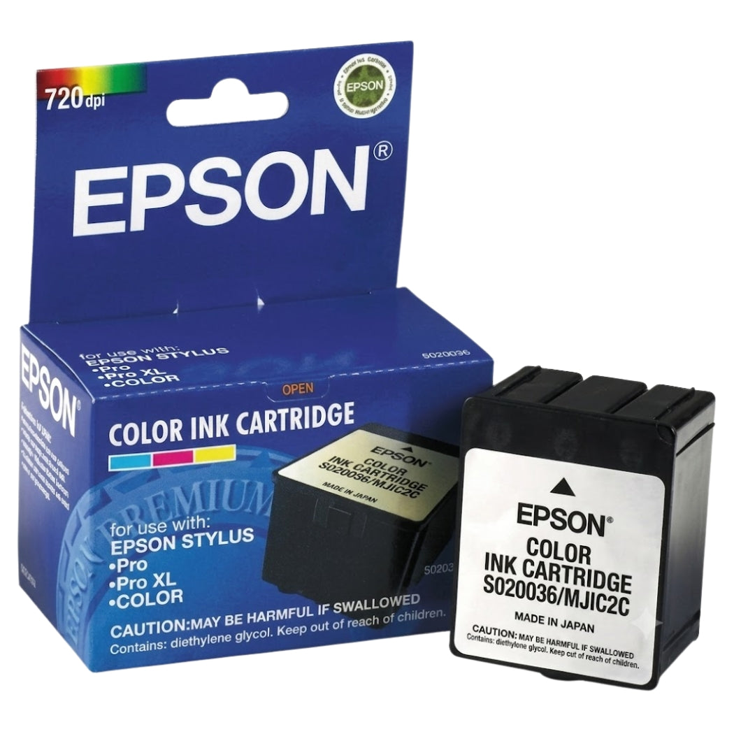 New, Pre-Owned - Epson S020036 Color Ink Cartridge