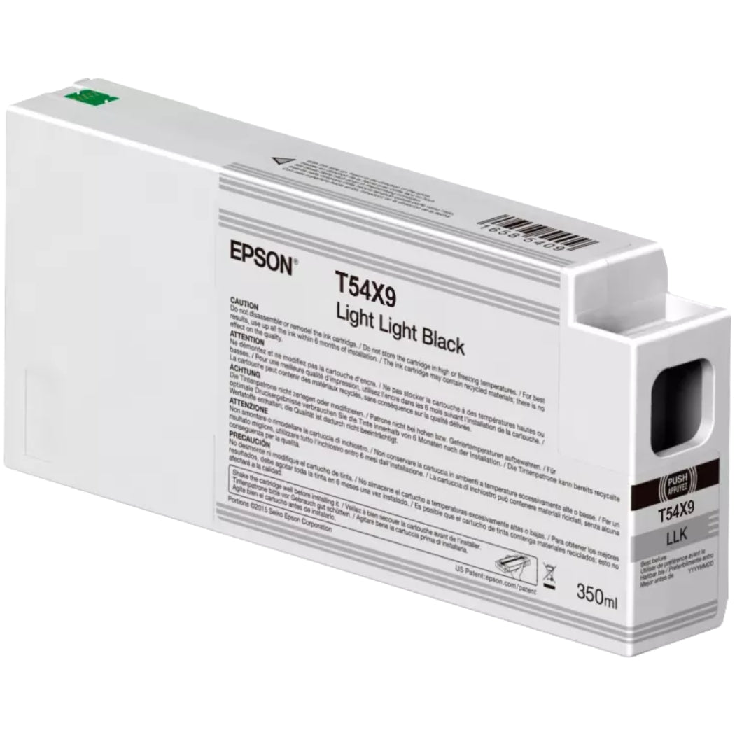 New, Pre-Owned - Epson T54X9 Standard Yield Light Light Black Ink Cartridge, T54X900 / C13T54X900