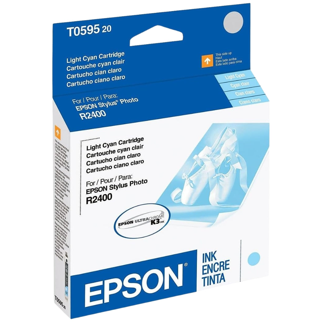 New, Pre-Owned - Epson 59 (T059520) Light Cyan Ink Cartridge