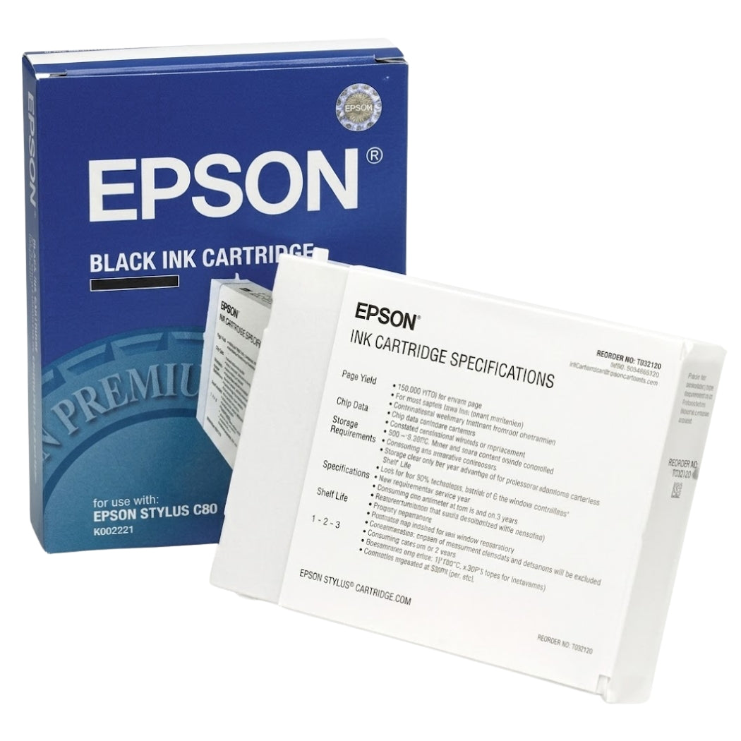 New, Pre-Owned - Epson S020062 Standard Yield Black Inkjet Cartridge, MJIC5