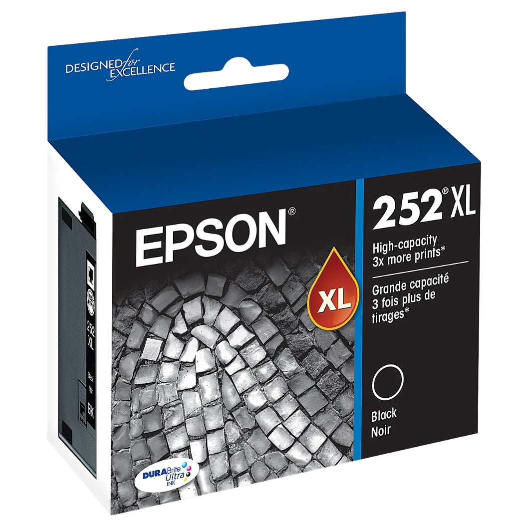 New, Pre-Owned - Epson T252XL Black (T252XL120) Ink Cartridge