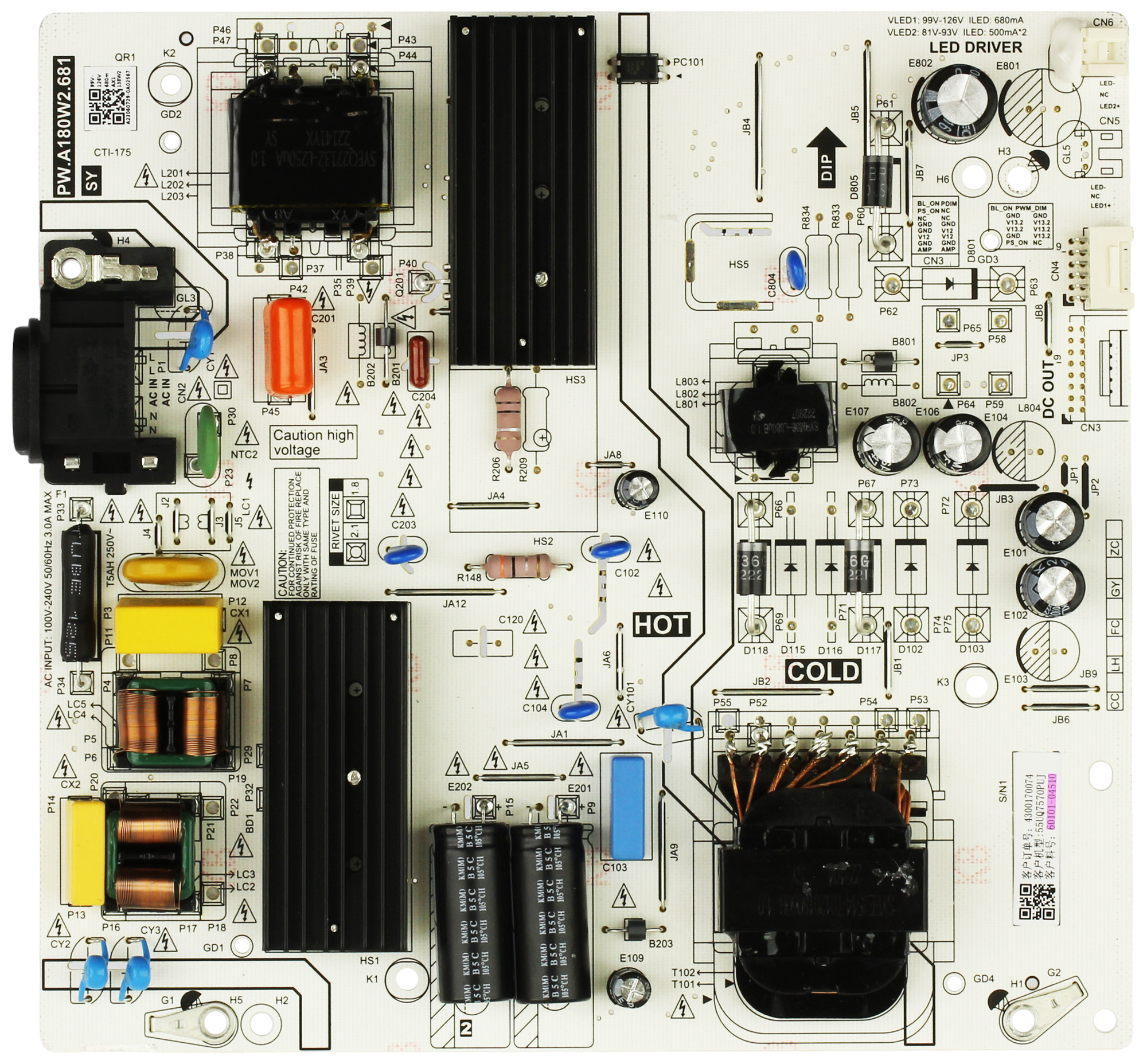 LG 60101-04510 Power Supply Unit