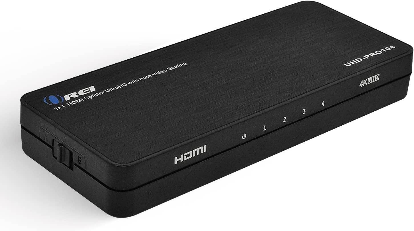 4K@60Hz 1x4 HDMI™ Splitter (Downscaler)-UHD-PRO104