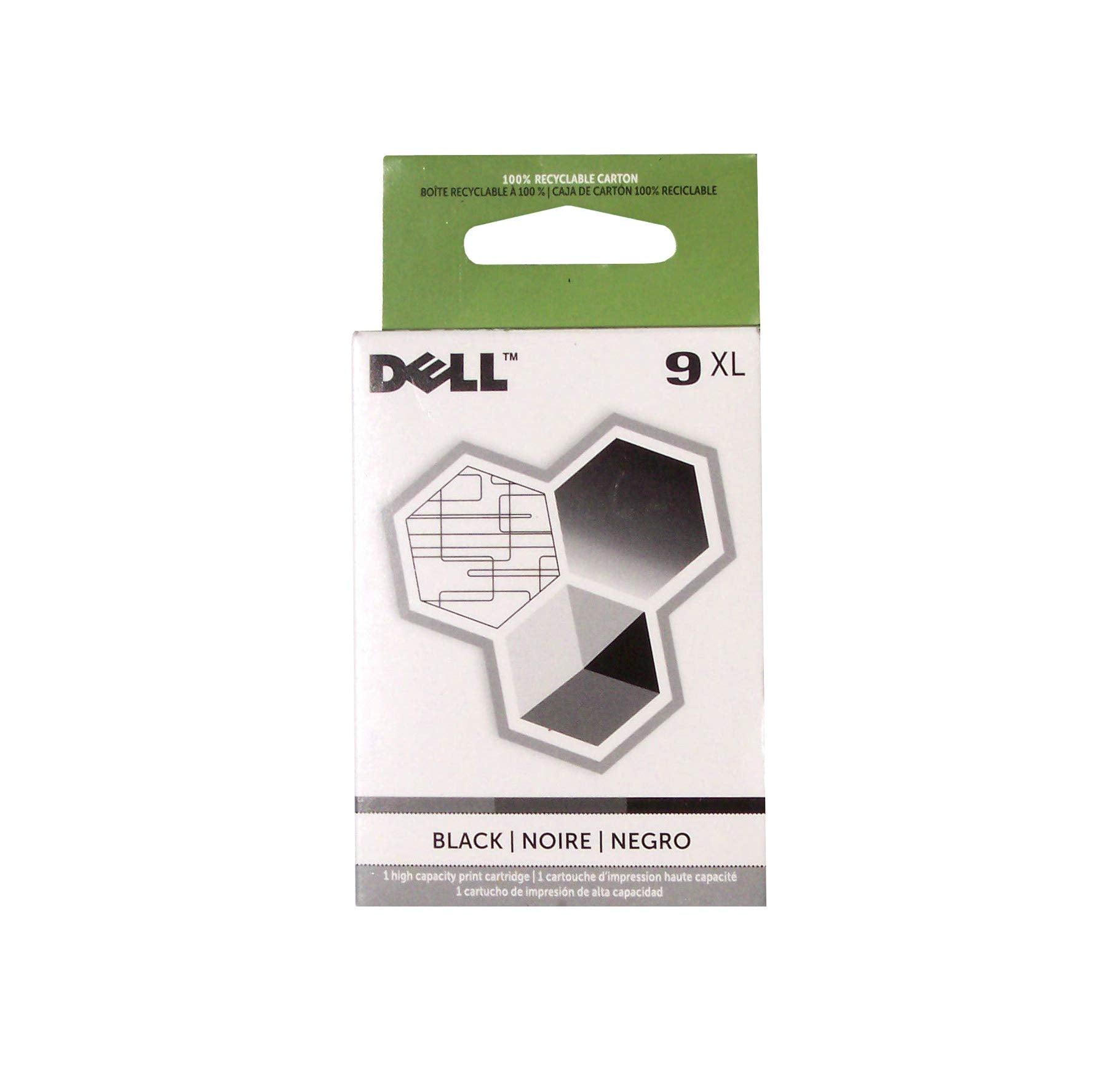 New, Pre-Owned - Dell Series 9XL MK992 Black Ink Cartridge