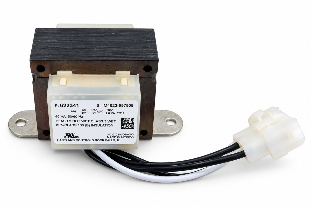 Nordyne 622341 120V to 24VAC 40VA HVAC transformer