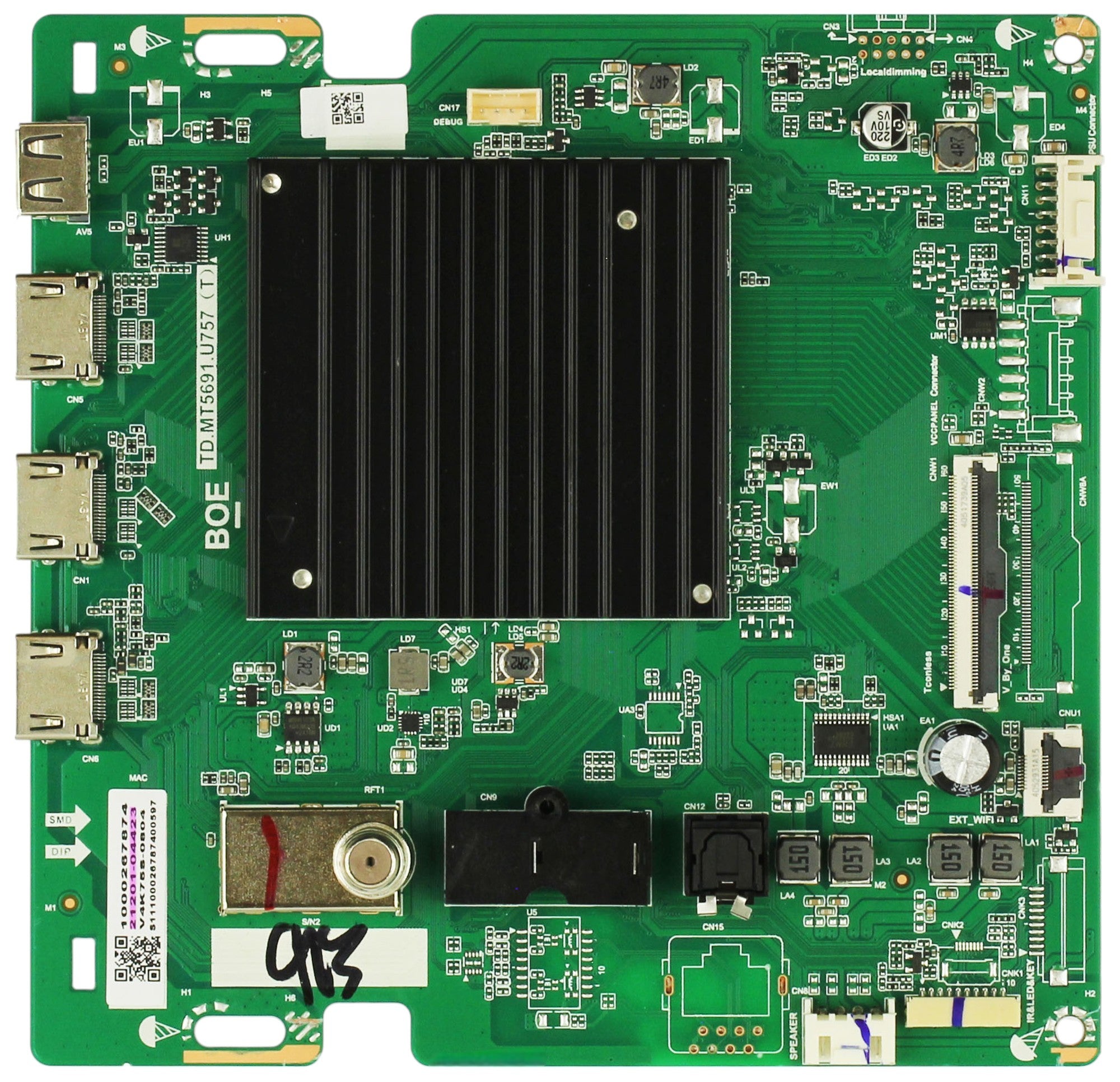 Vizio 21201-04423 Main Board for V4K75S-0804
