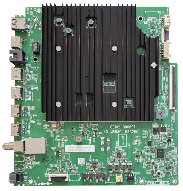 G0301-000917-Z00 TCL Main Board, G0102-000697, 40-M653GI-MAC2HG, 65QM67K, 75QM6K, 85QM61K, 75Q7K, 85QM6K, 65Q71K, 85Q7K, 85QM63K