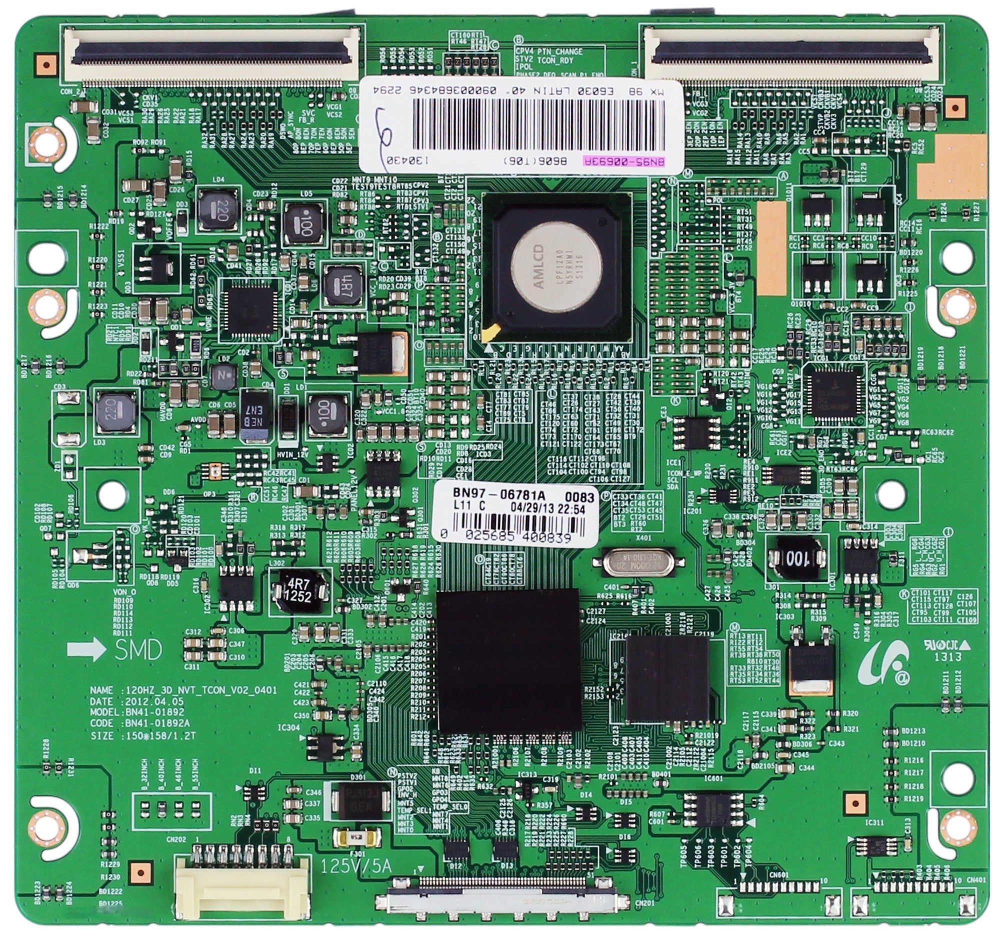 Samsung BN95-00693A (BN97-06781A, BN41-01892A) T-Con Board