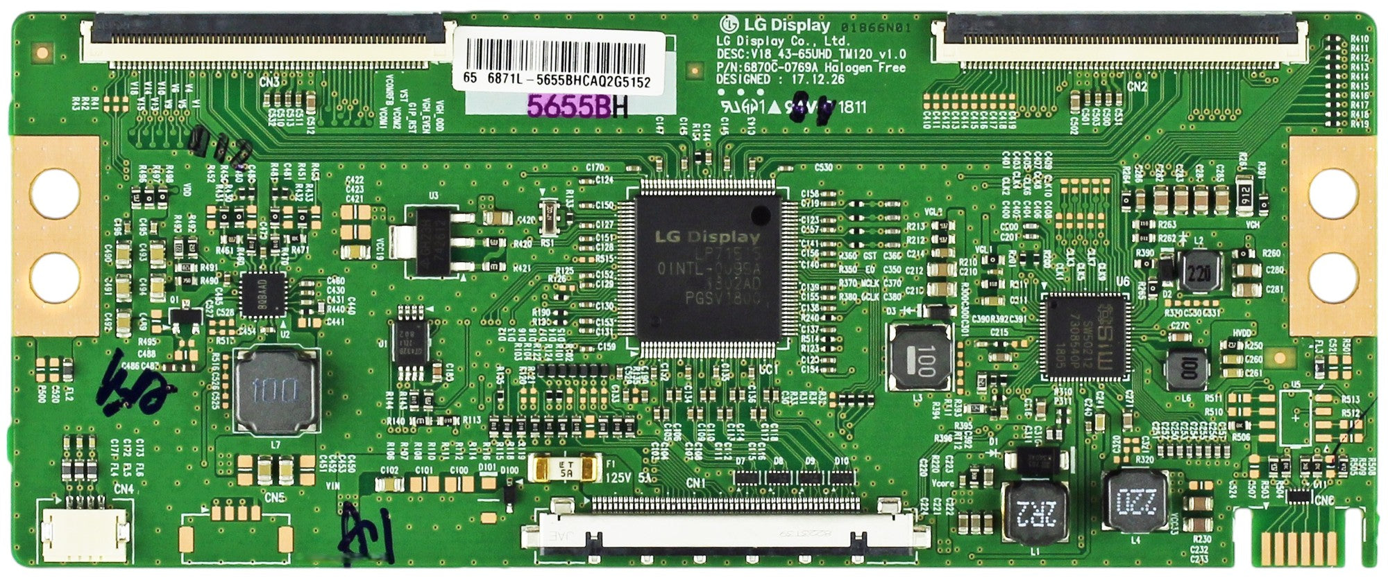 Philips Sanyo 6871L-5655B (6870C-0769A) T-Con Board
