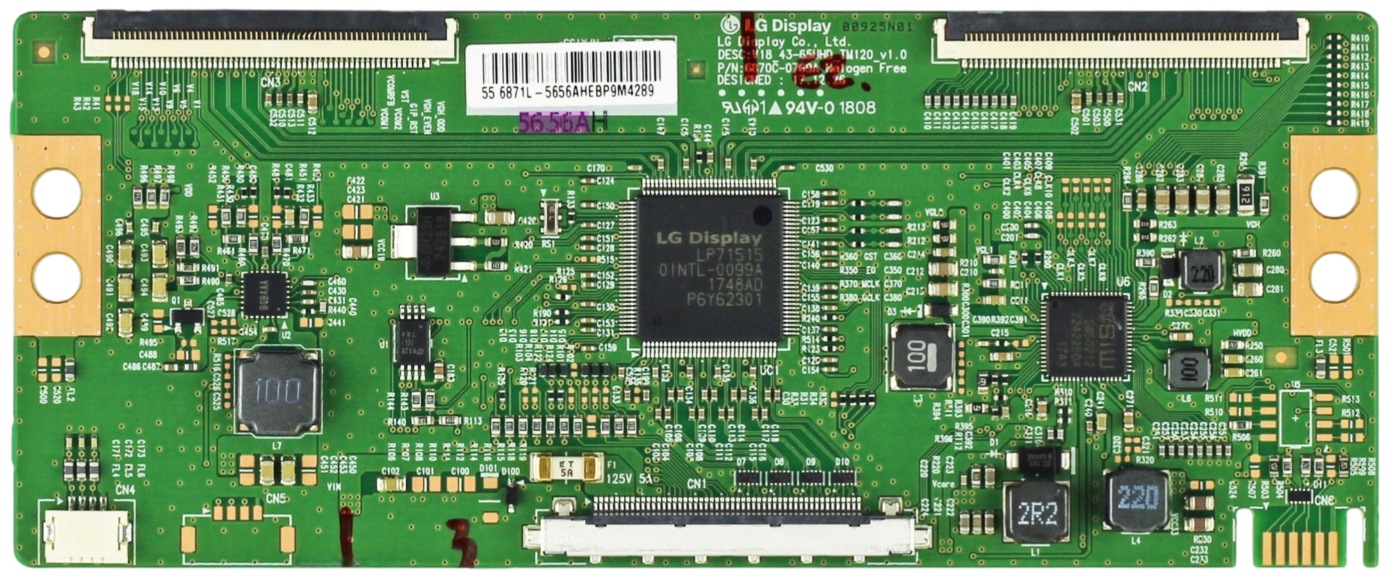 6871L-5656A Philips T-Con, 6870C-0769A, 55PFL5703/F7